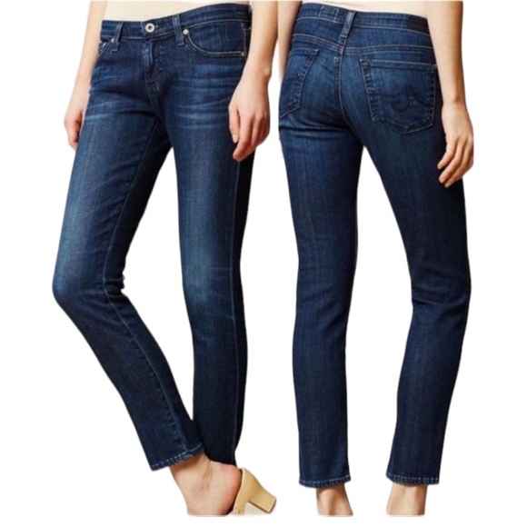 Ag Adriano Goldschmied Denim - AG Adriano Goldschmied Stevie Ankle Slim Straight Jeans Size 27